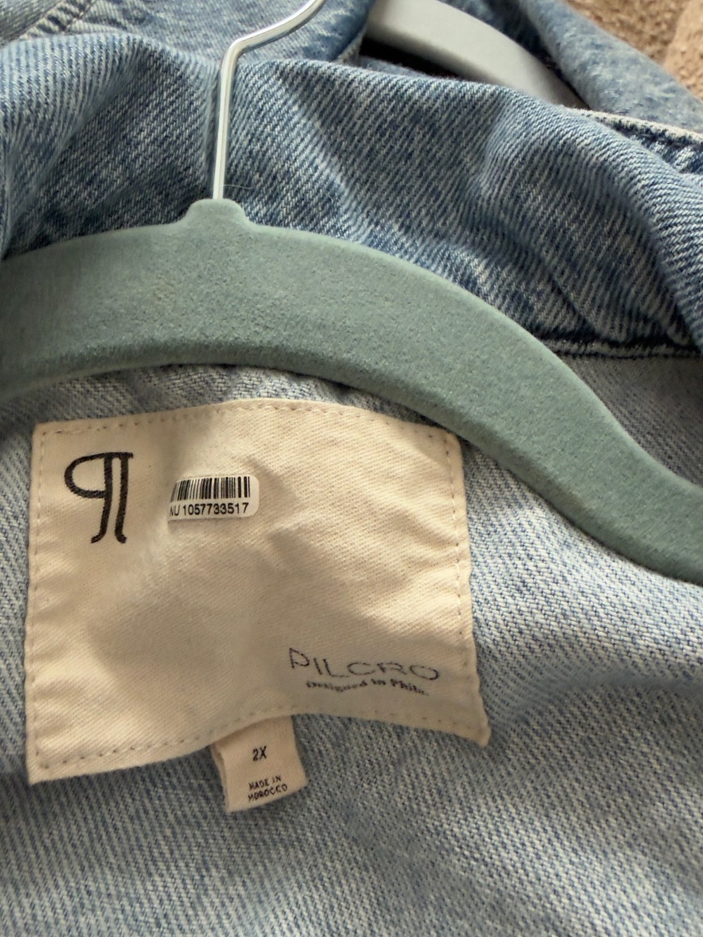 Pilcro Light Blue Denim Jacket - Picture 3 of 3